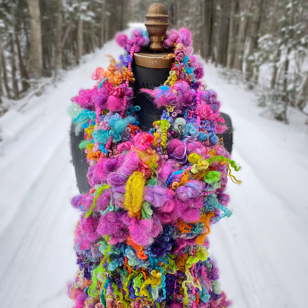 The Wild Rose  scarf