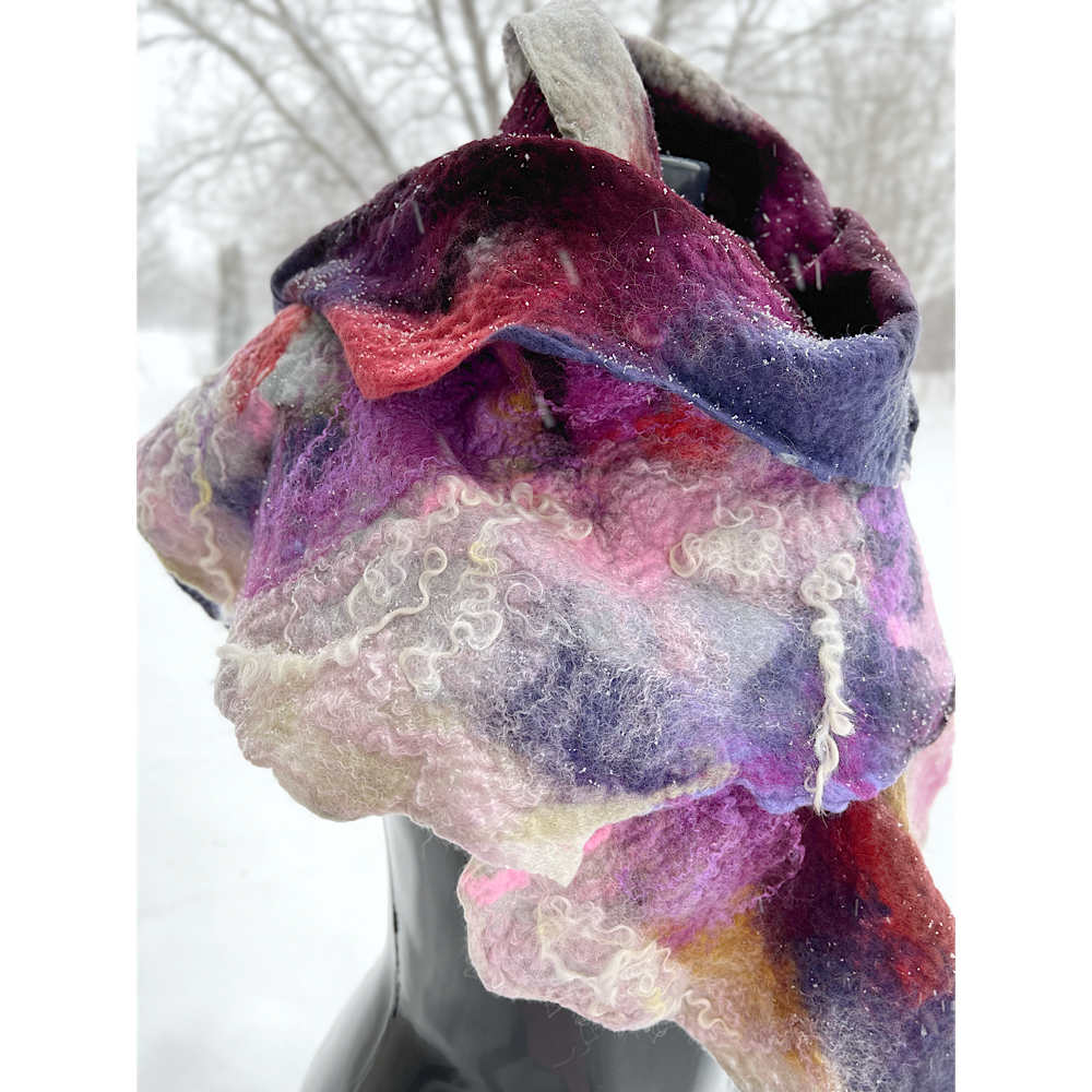 Felted scarf 2023