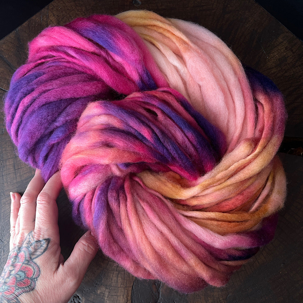Fluffy yarn set of 3 skeins