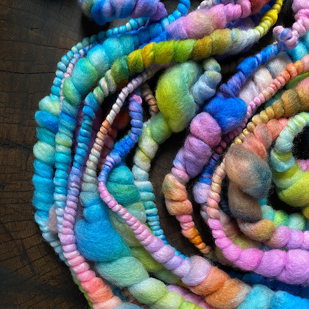 Happy Jumbo  Beehives merino yarn