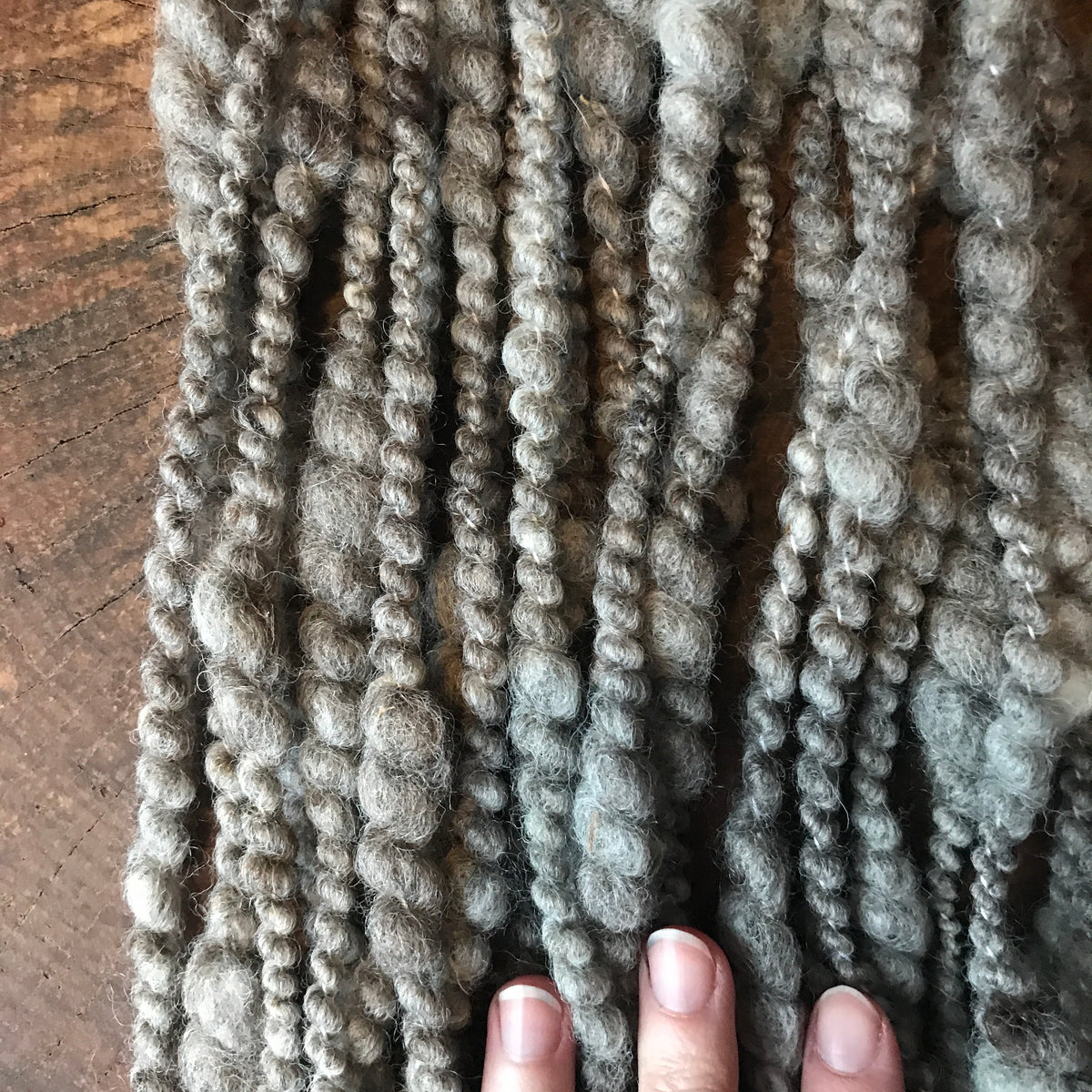 Grey eco wool yarn 100g - Mynoush