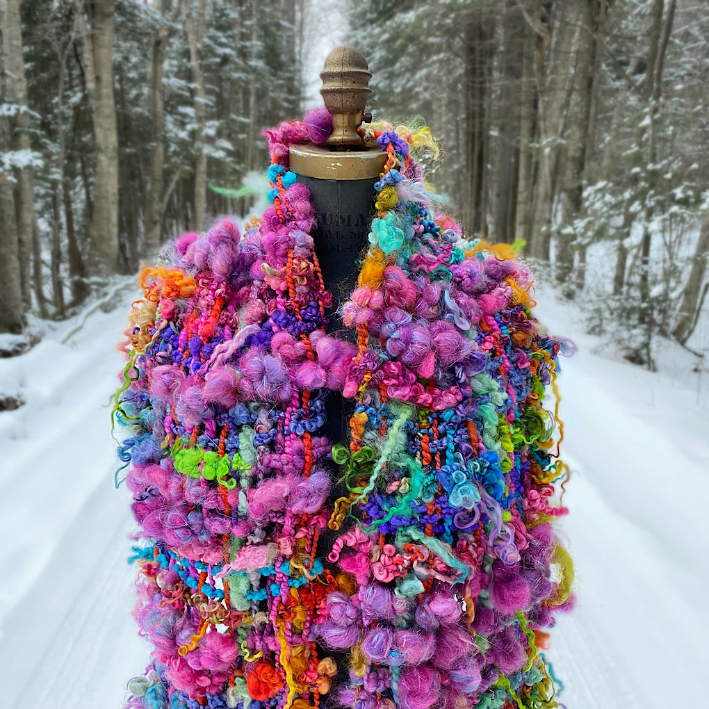 The Wild Rose  scarf