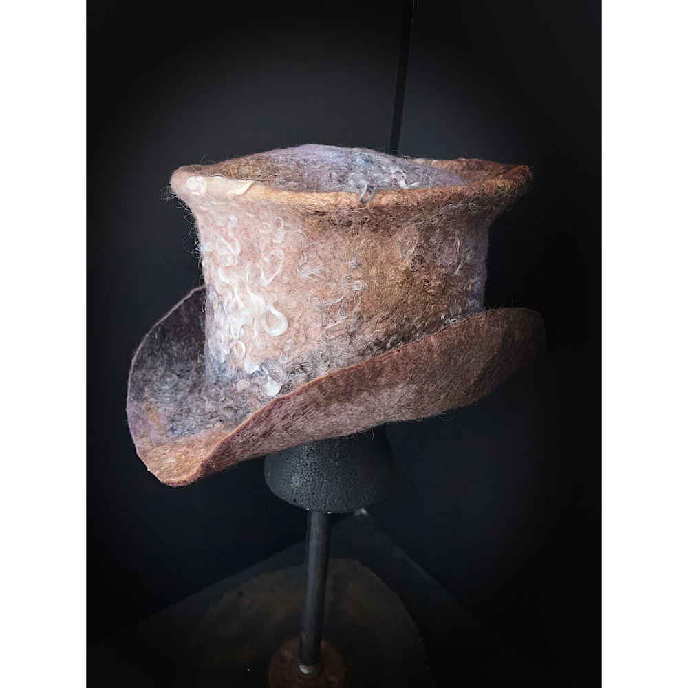 Felted top hat  - 23”