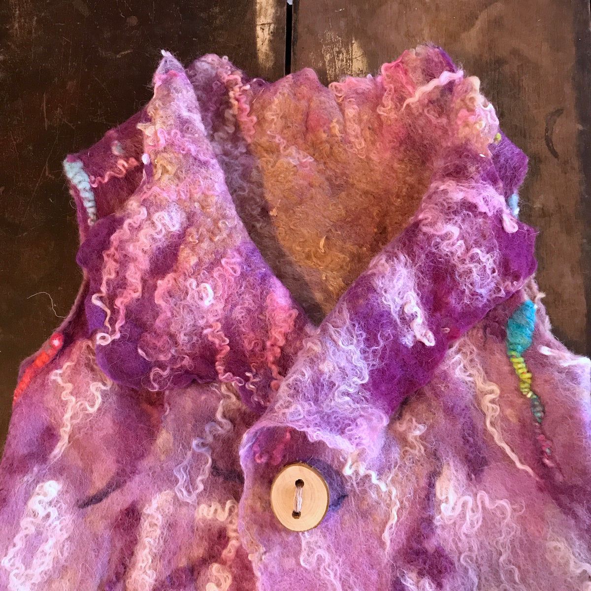 Felted vest Veste feutrée - Mynoush