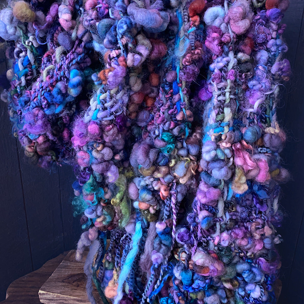 Morticia woven scarf