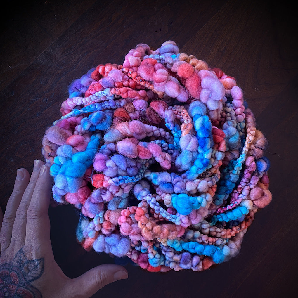 Gummy bears Jumbo boucle Art yarn