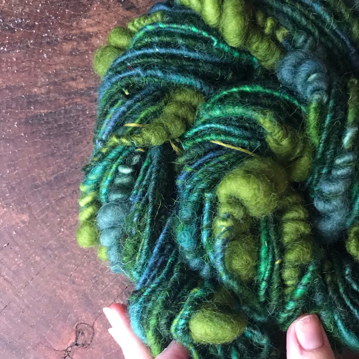 Green  art yarn yarn 70g - Mynoush