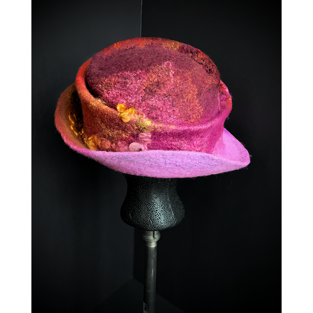 Felted hat- 23 3/4”