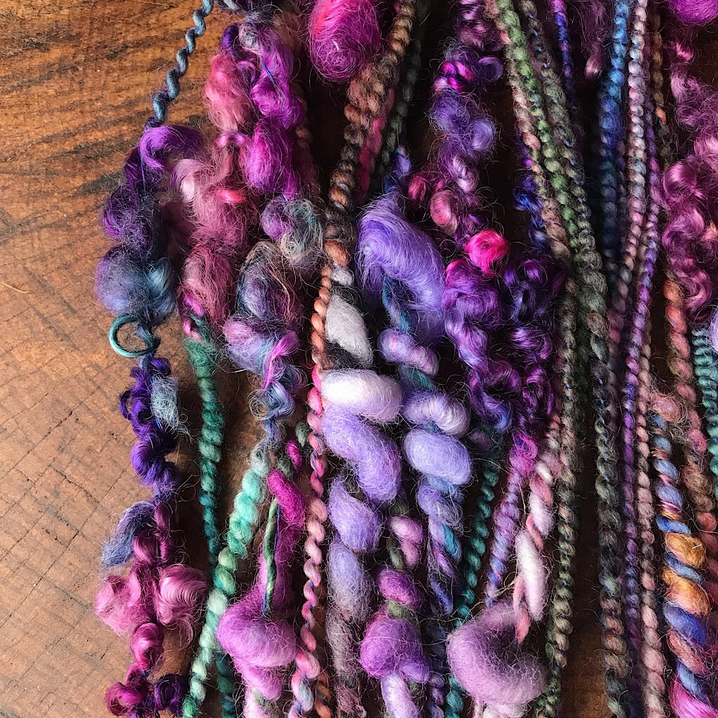 Eggplant Art yarn