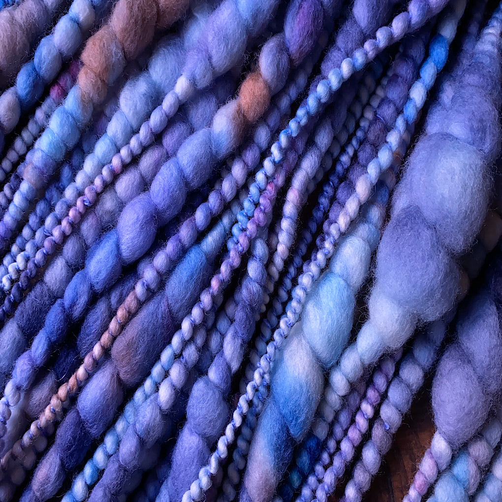 Lake side jumbo spiral merino yarn