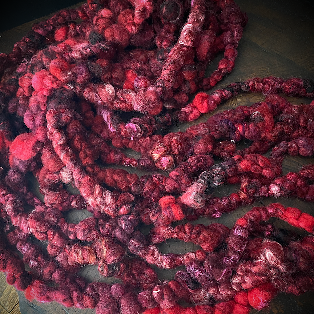 Christmas- Weaving art yarn