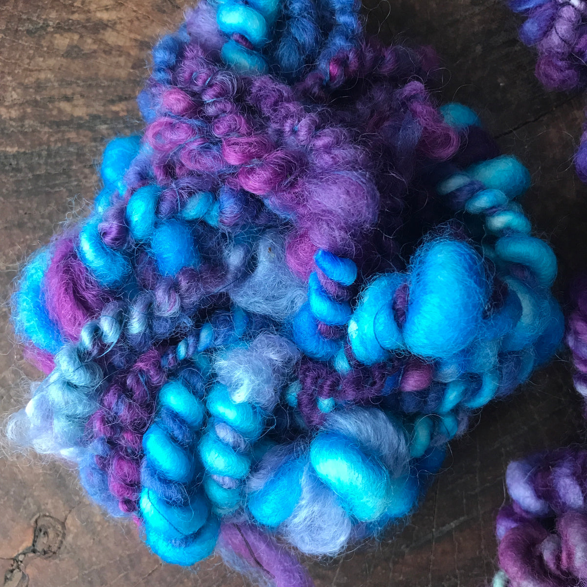 Purple DUO art yarn 70g - Mynoush