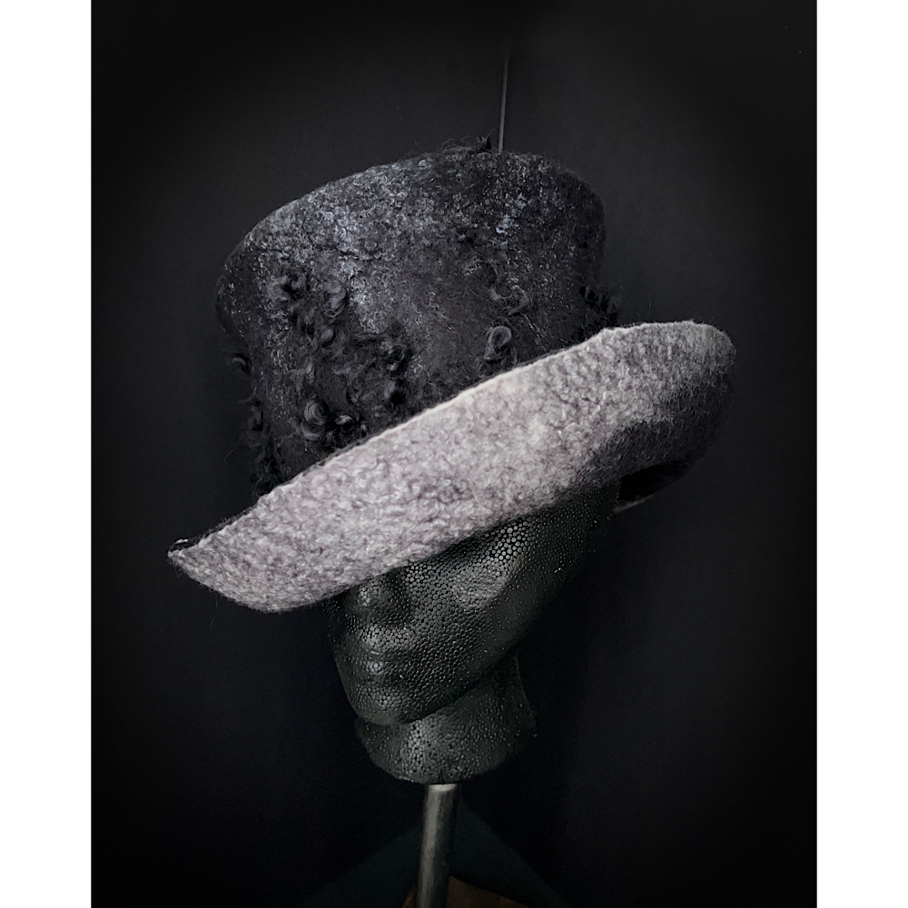 Felted top hat  - 23”