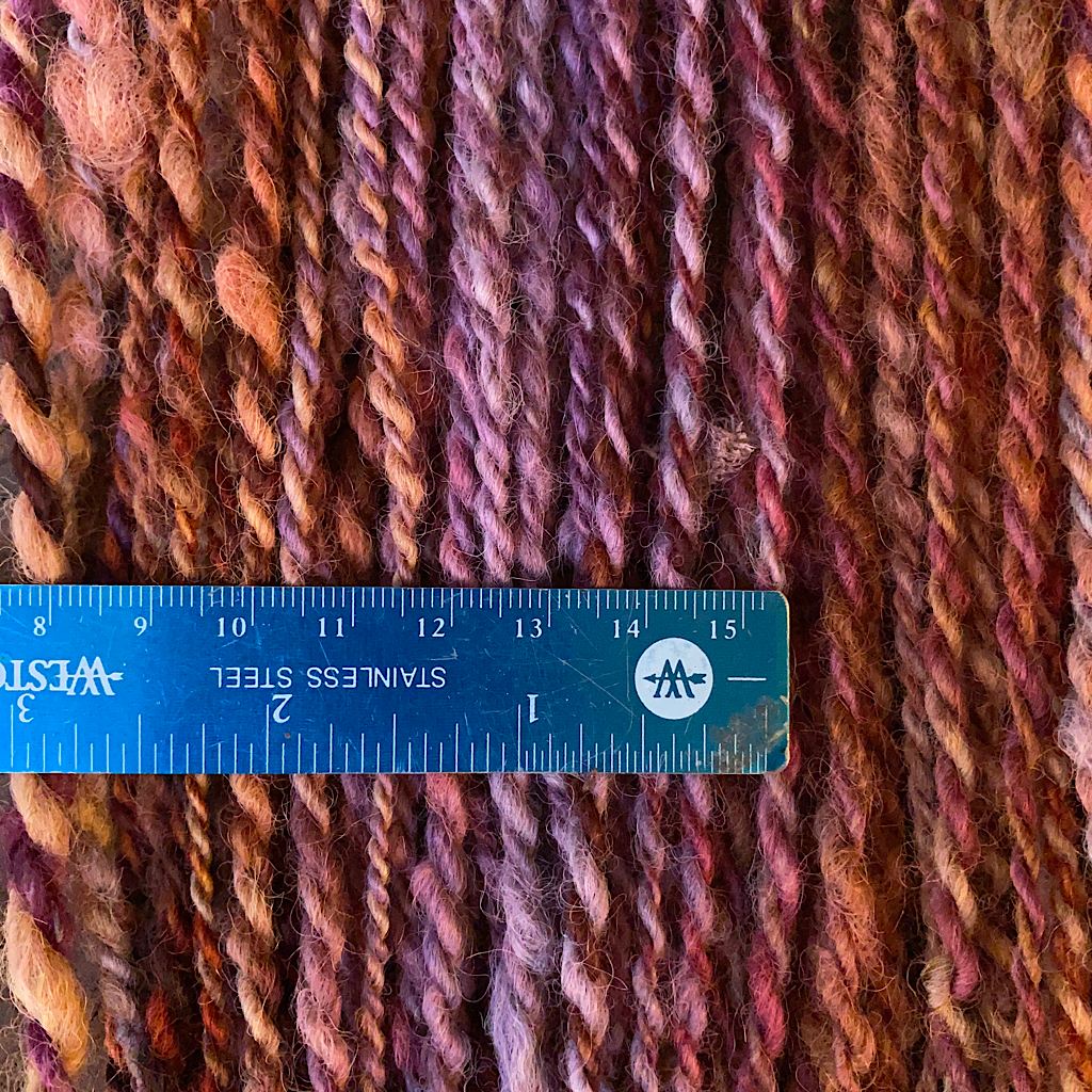 Hand spun alpaca yarn 4