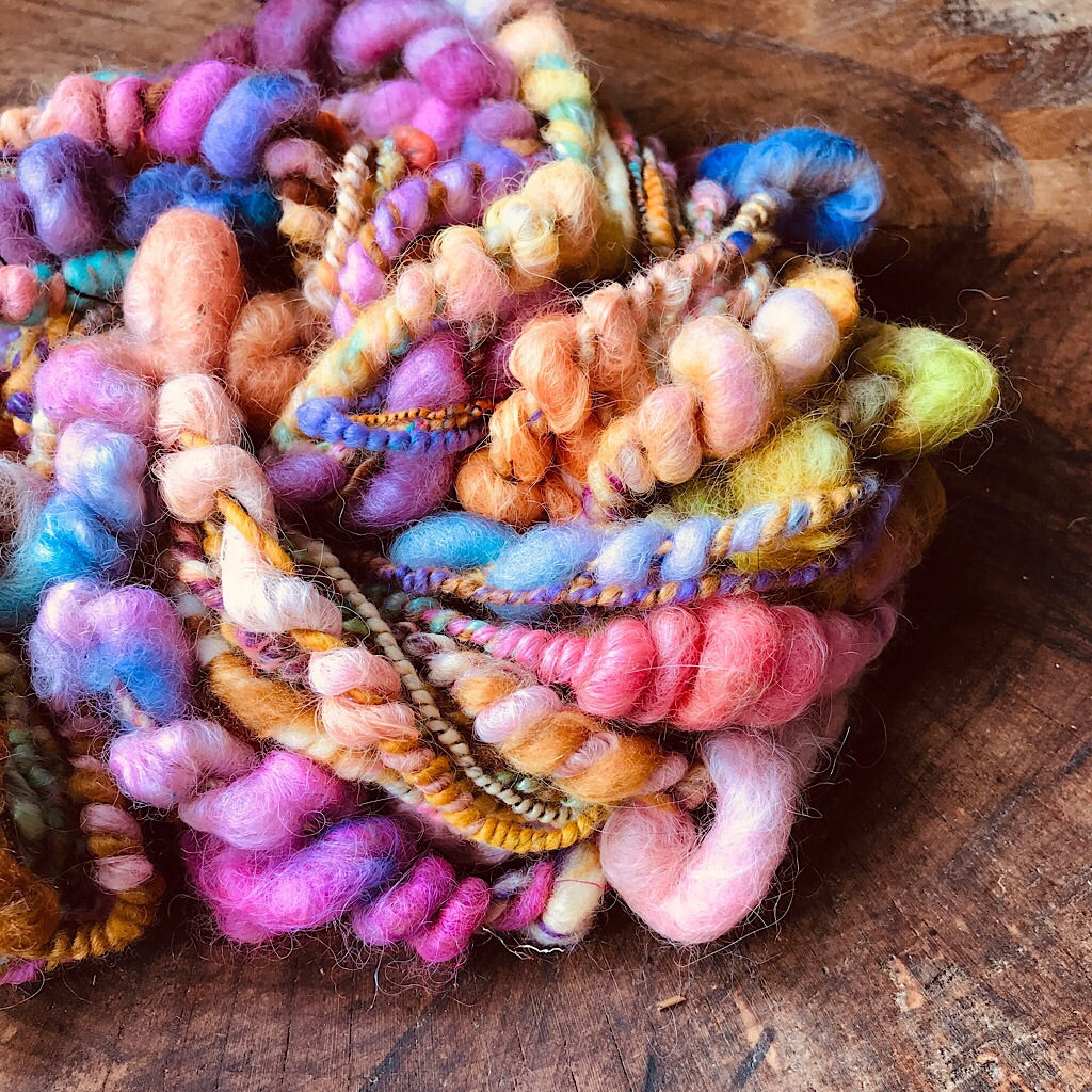 Happiness art yarn