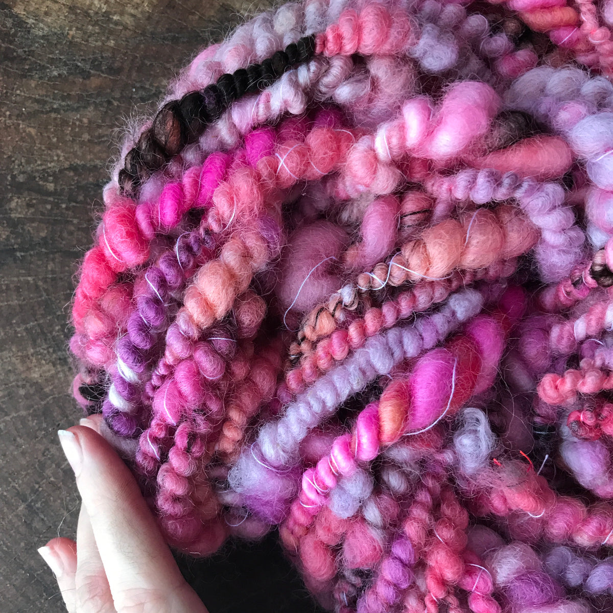 Pink art yarn 100g - Mynoush