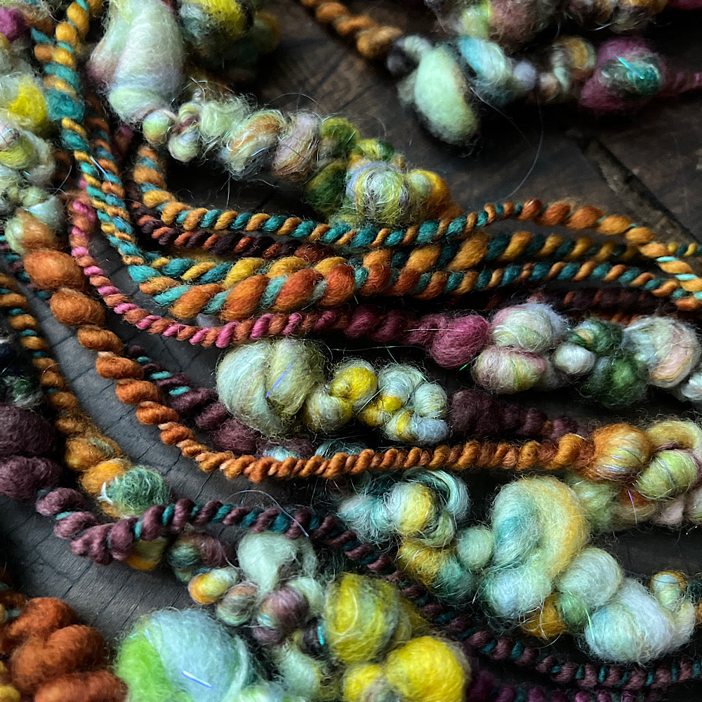Bark and sage - art yarn