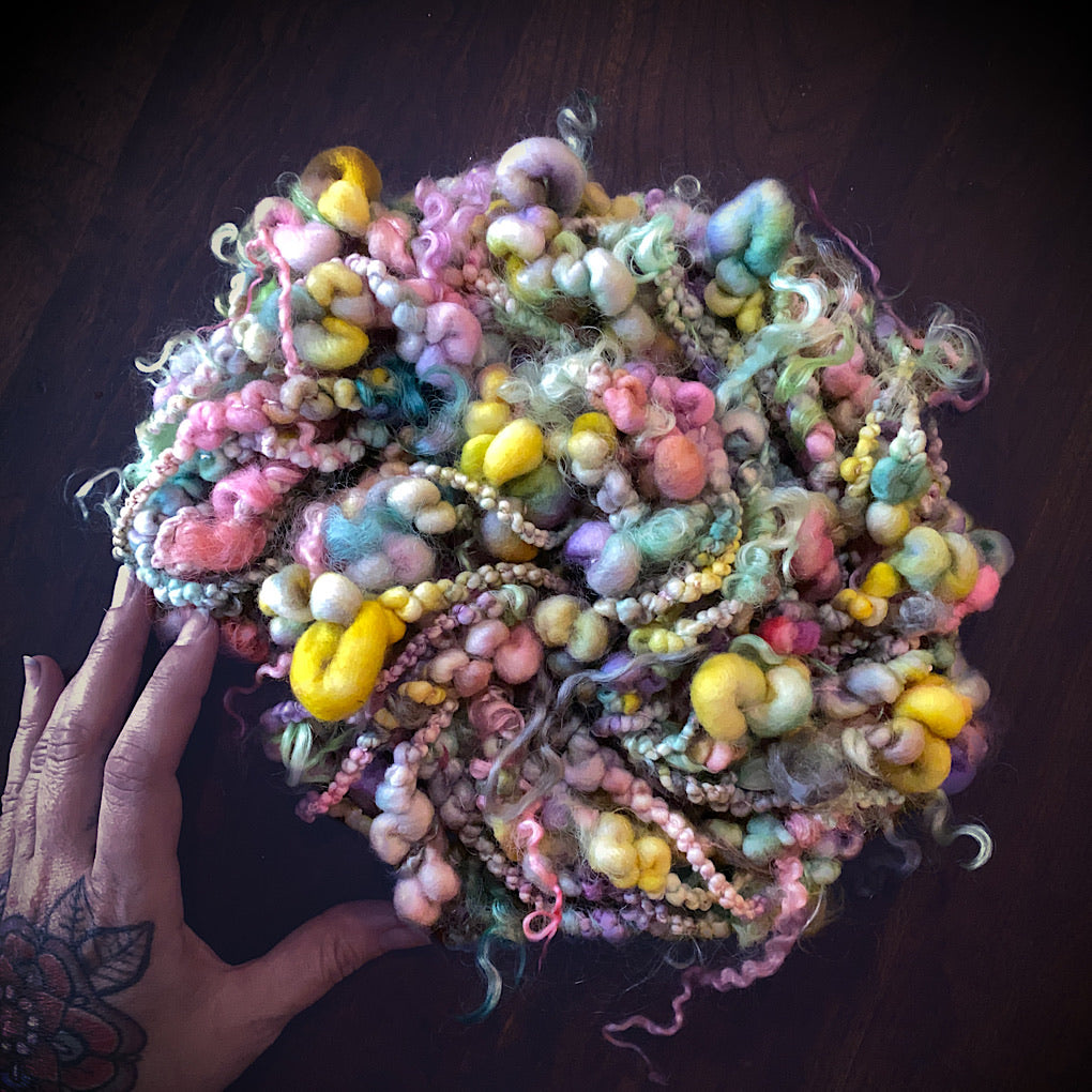 Paparmannes  Jumbo boucle Art yarn