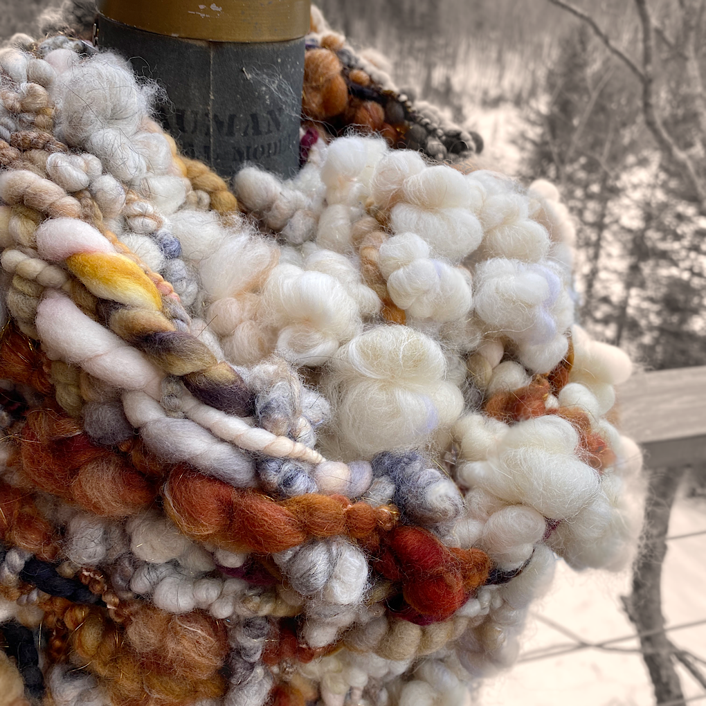 Sucre à la crème - Woven scarf