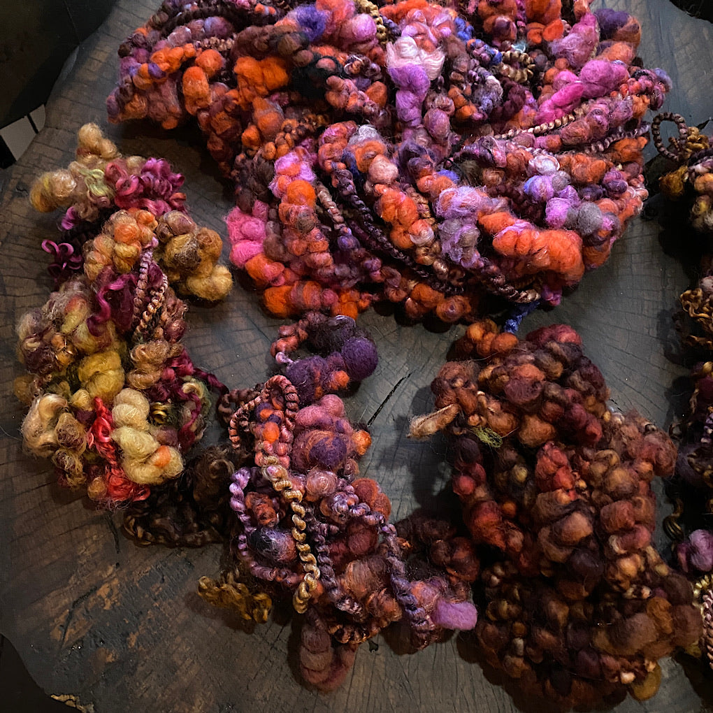 Rich golden Signature Art yarn Lot