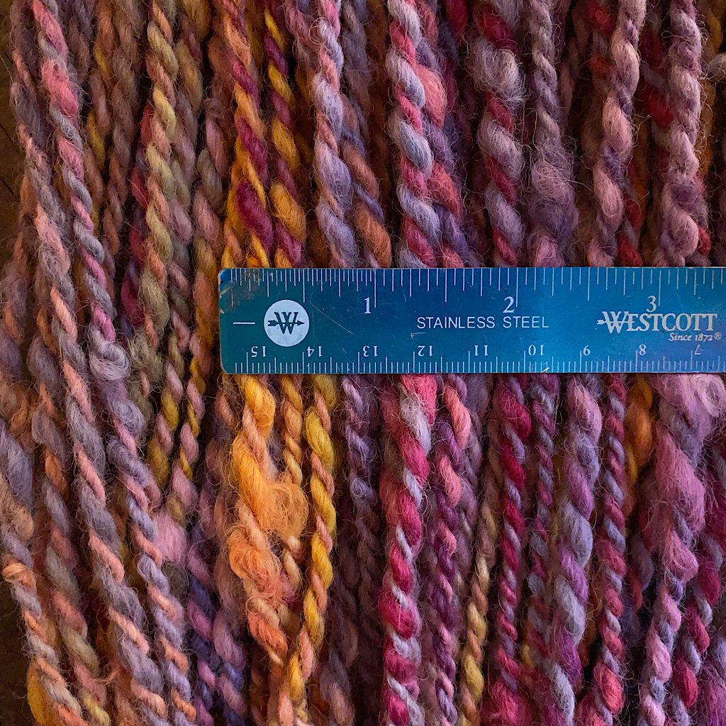 Hand spun alpaca yarn 5