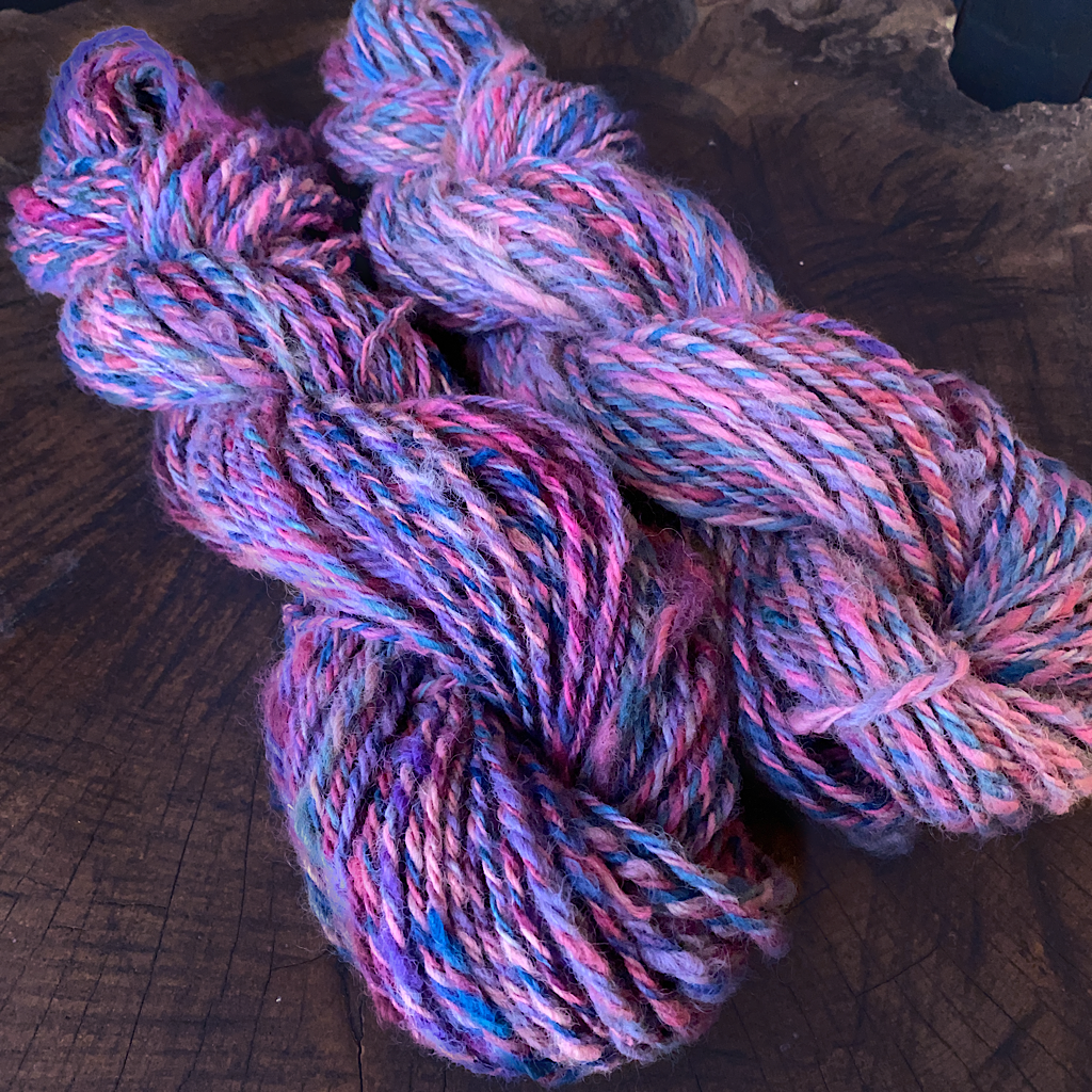 Hand spun alpaca yarn 10