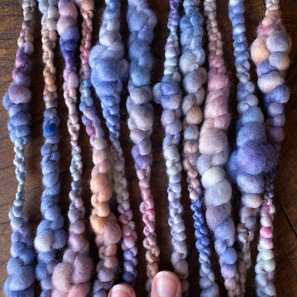 Les rêves bleus 4 Art yarn