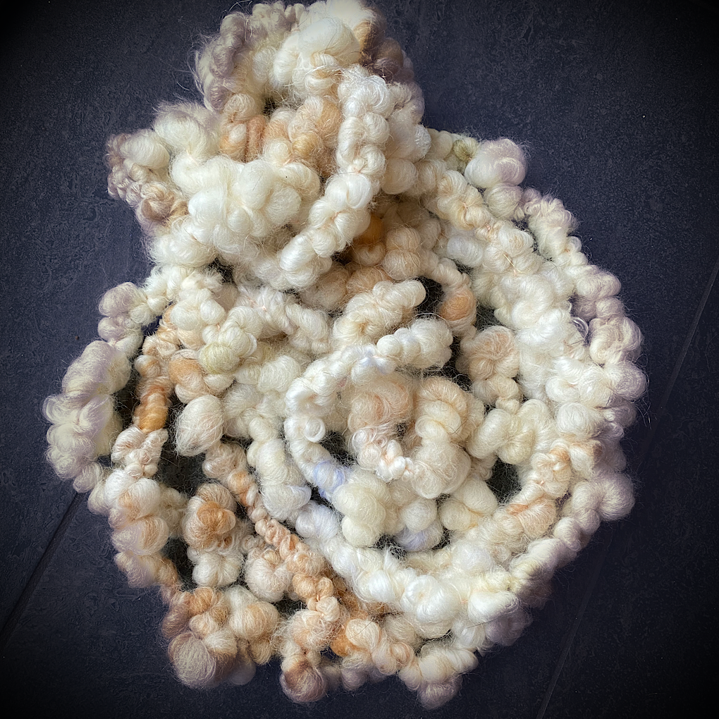 Snowflake Super Fluff jumbo Art yarn