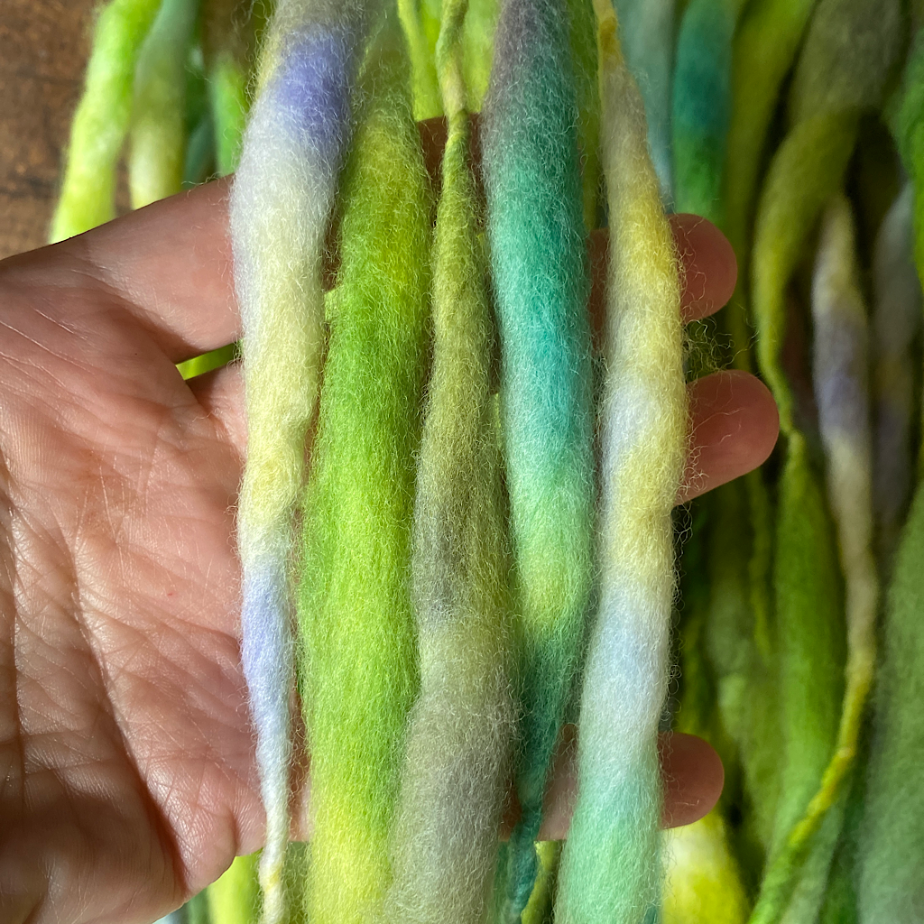 Merino hand spun yarn