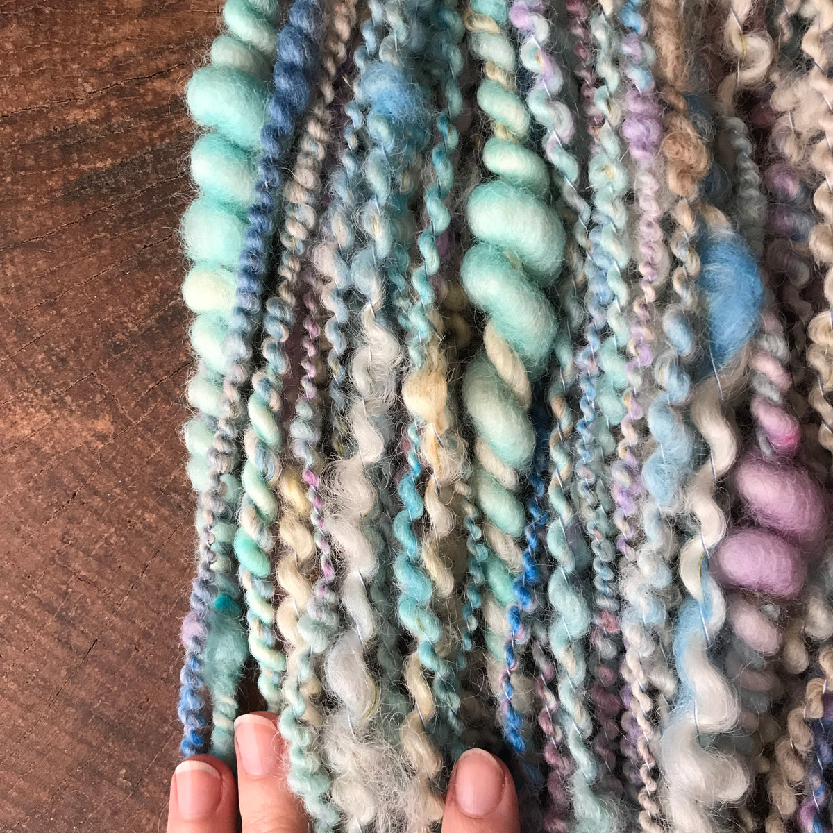 Pastel Blue art yarn 100g - Mynoush