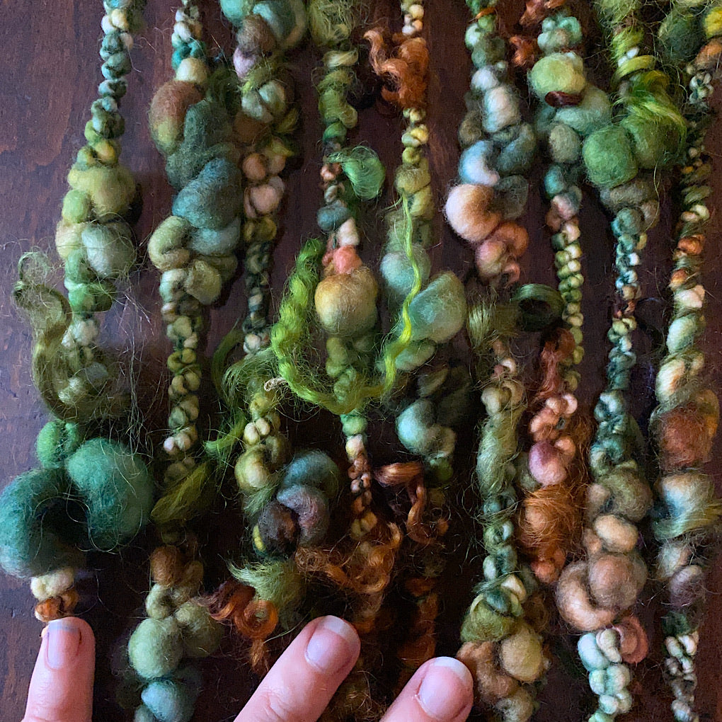 Woodland Jumbo boucle Art yarn