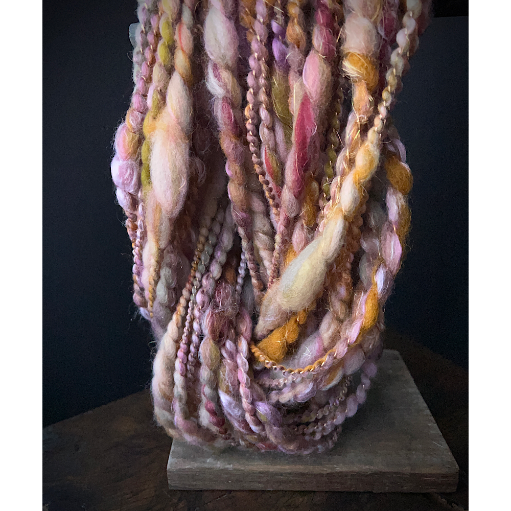 Golden rose art yarn