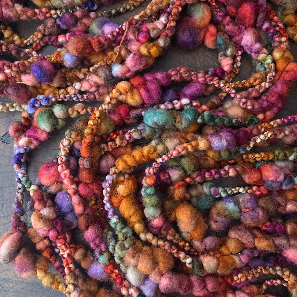 Legend of fall Jumbo boucle art yarn