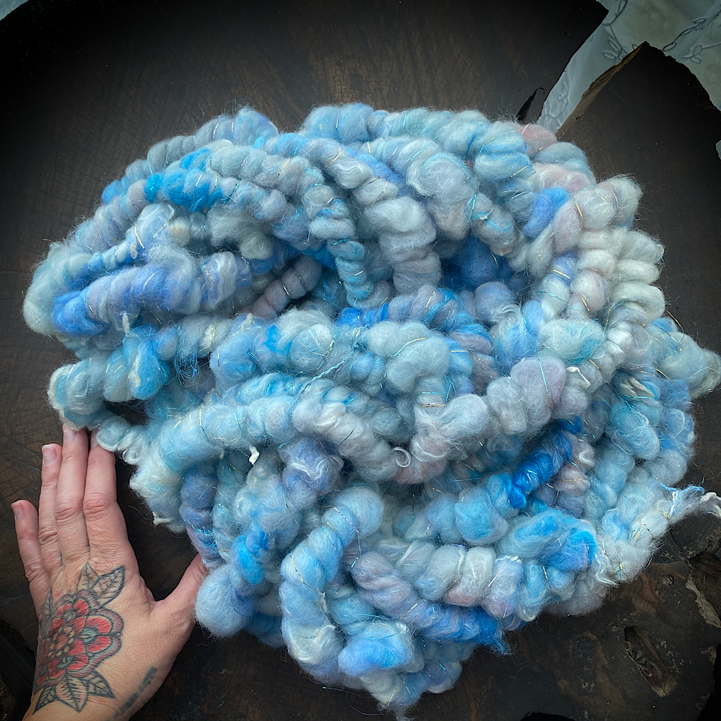 Rêverie Super coiled art yarn