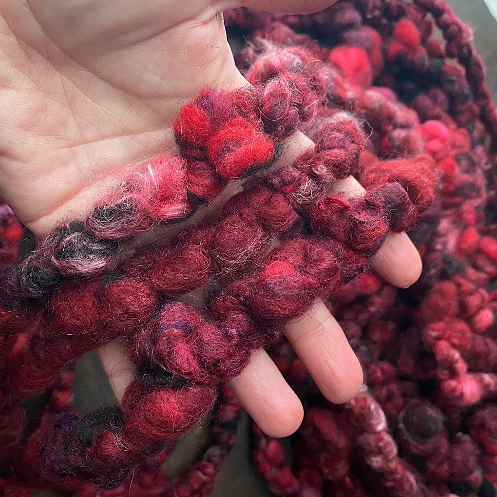 Christmas- Weaving art yarn