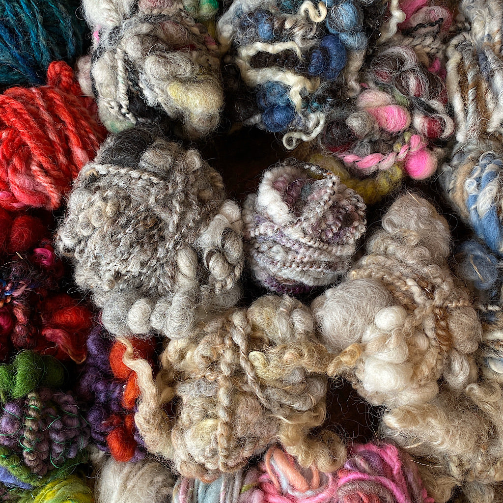 Sale Lot #4 hand spun yarns