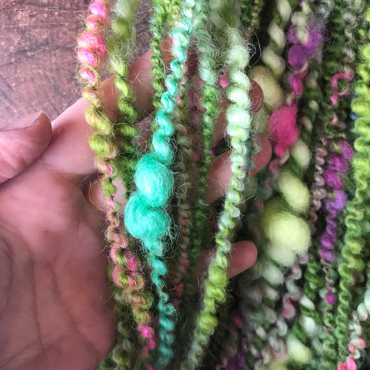 Green art yarn 100g - Mynoush