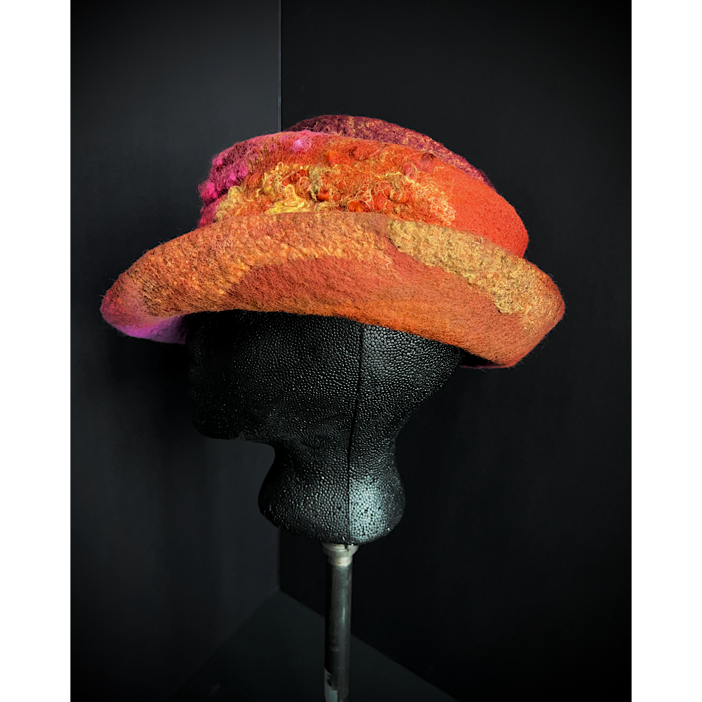 Felted hat- 23 3/4”