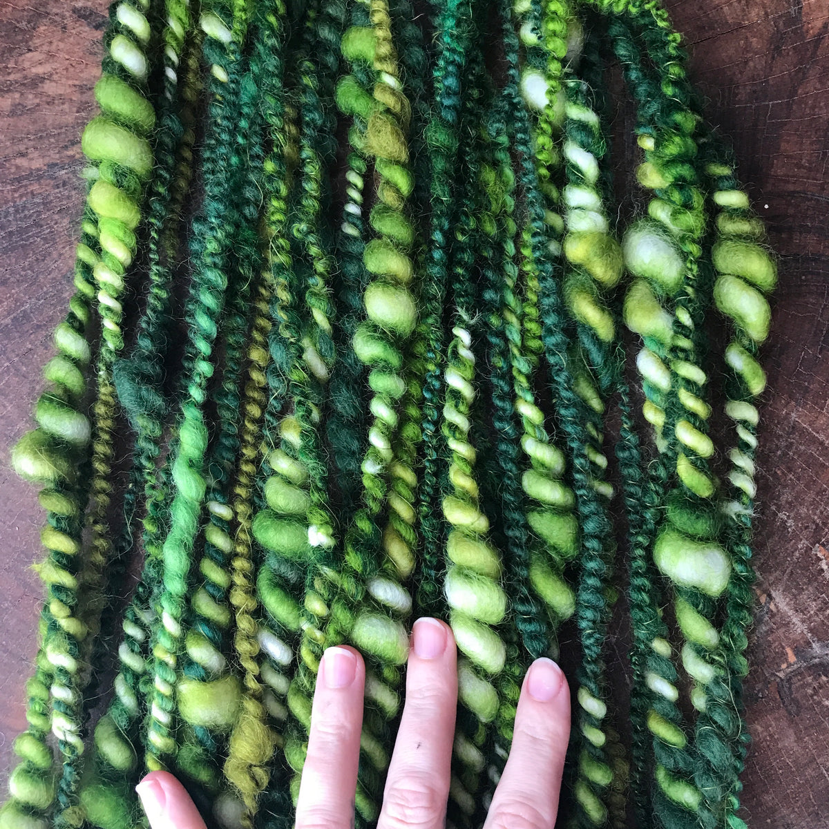 Green  art yarn 100g - Mynoush