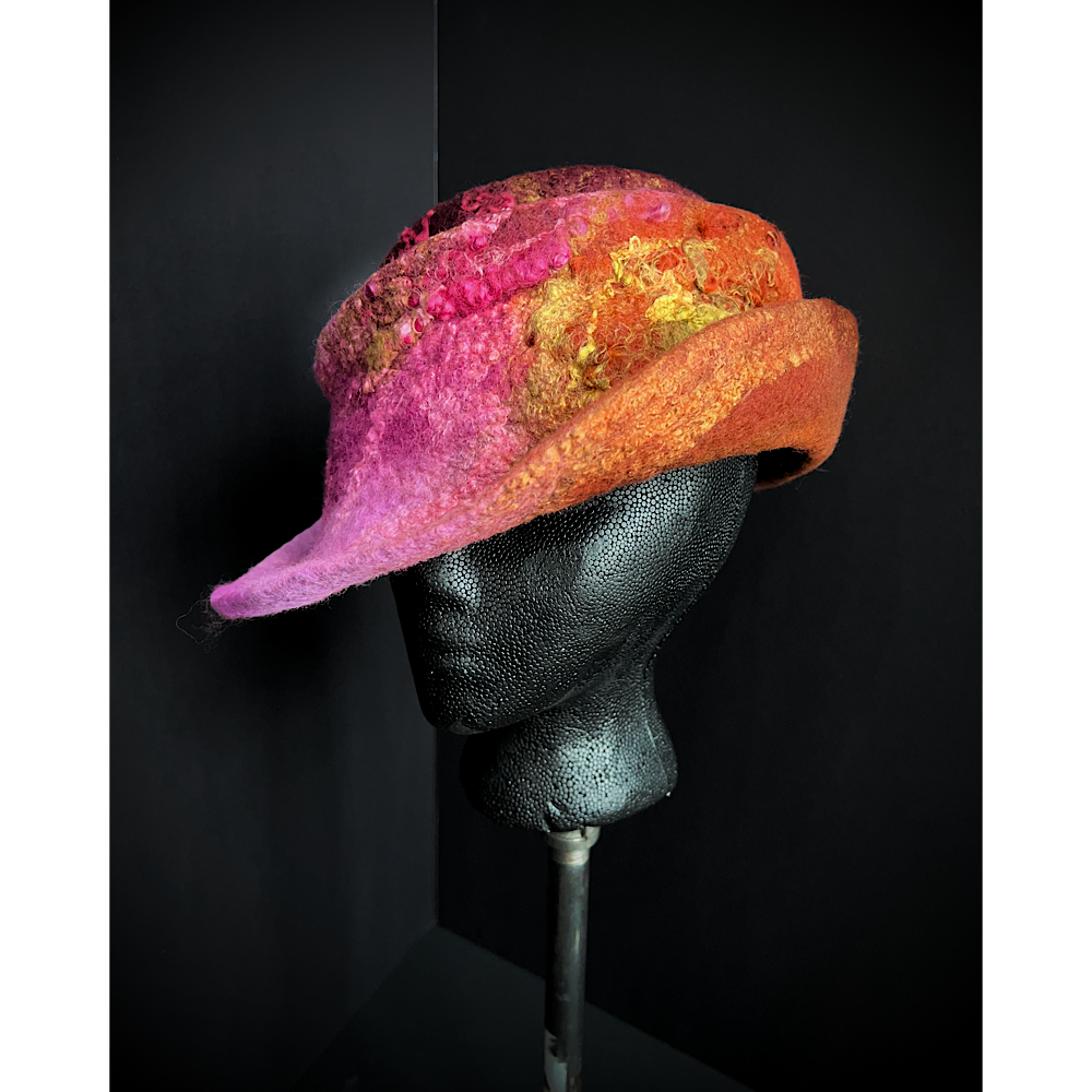 Felted hat- 23 3/4”