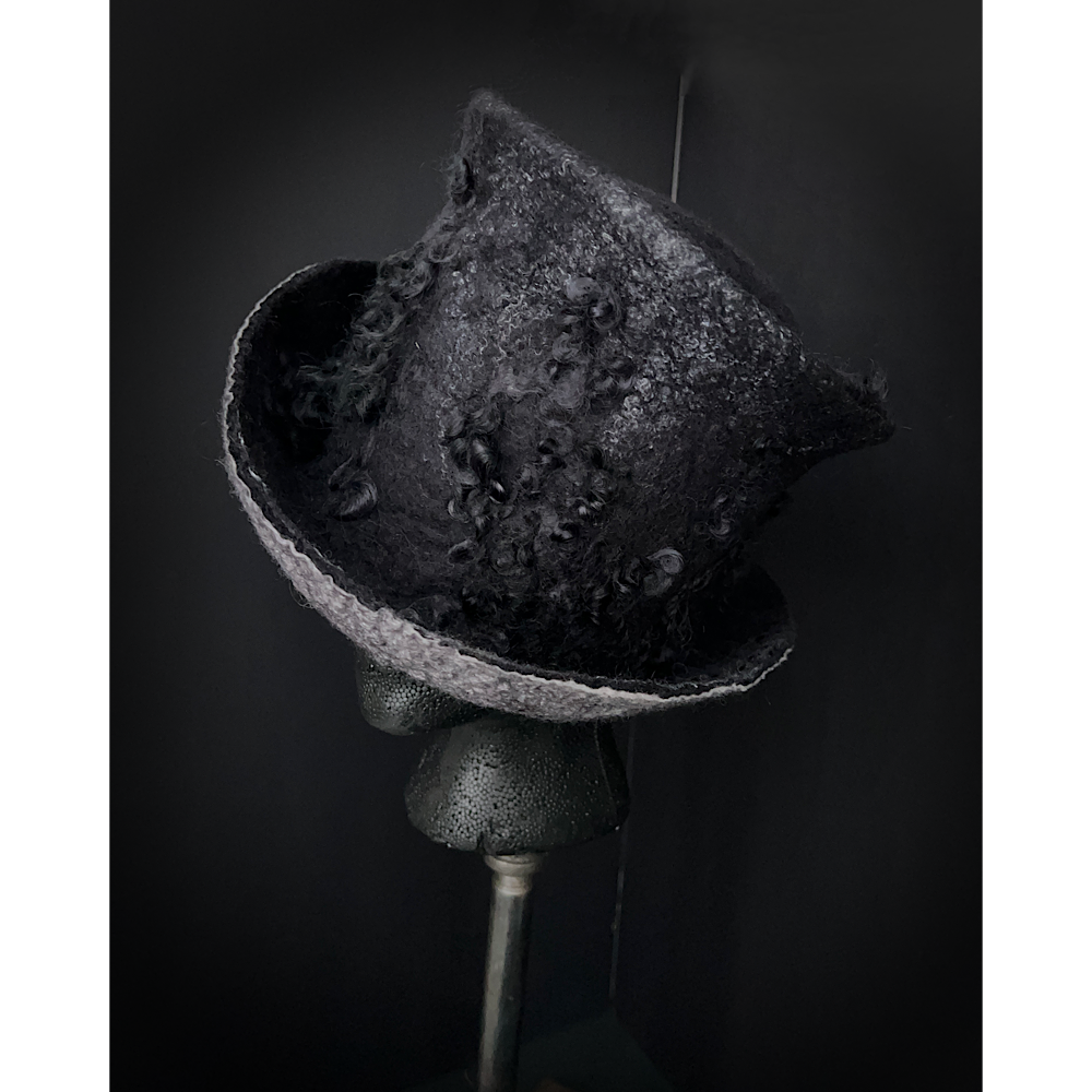 Felted top hat  - 23”