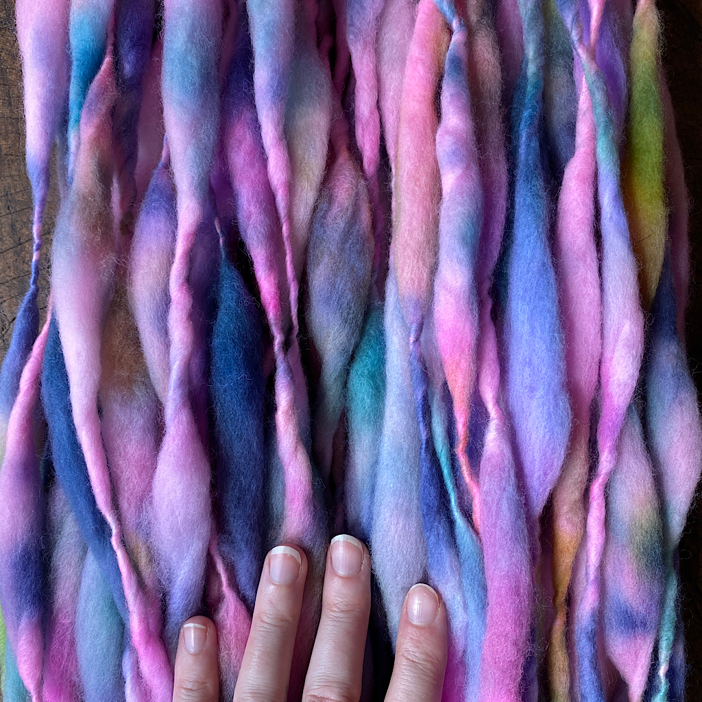 Des lilas merino yarn
