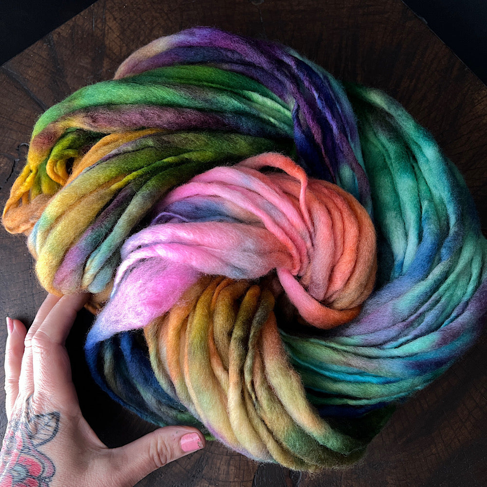 Fluffy yarn set of 3 skeins