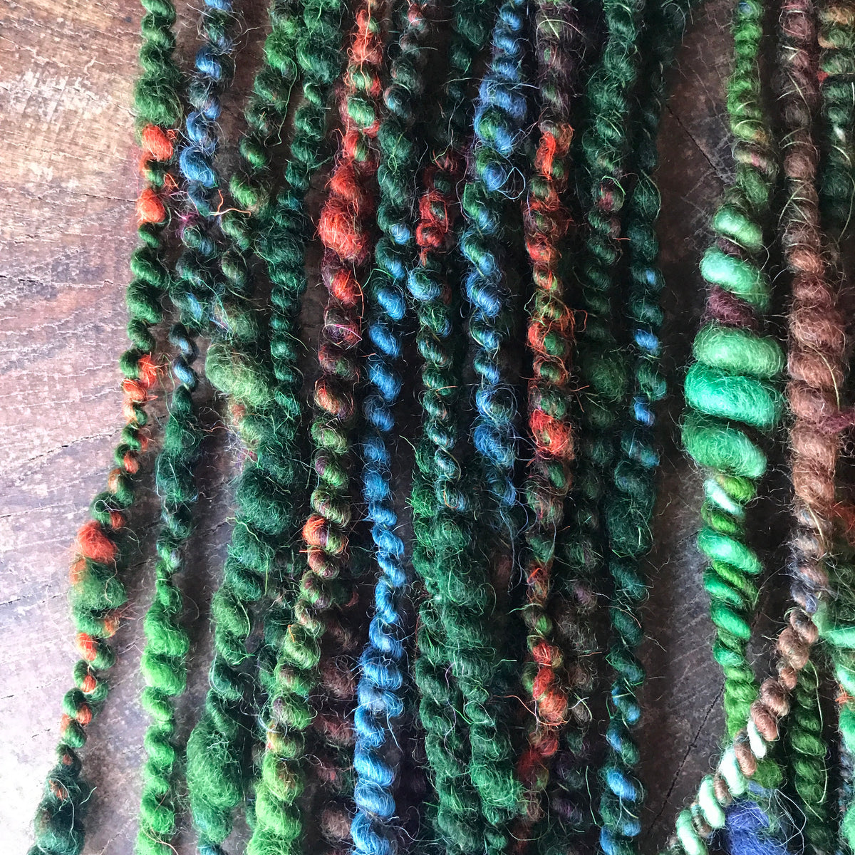 Green art yarn duo 100g - Mynoush