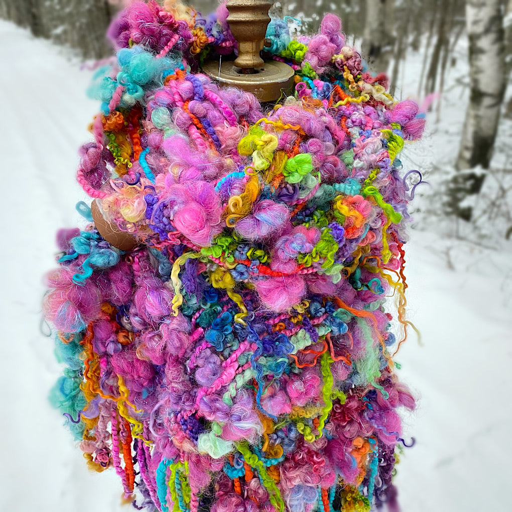 The Wild Rose  scarf