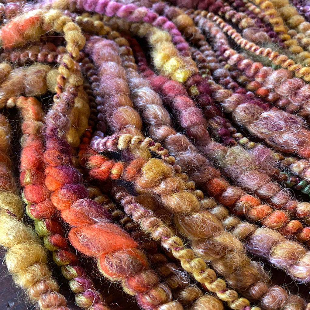 Golden autumn 2 Art yarn