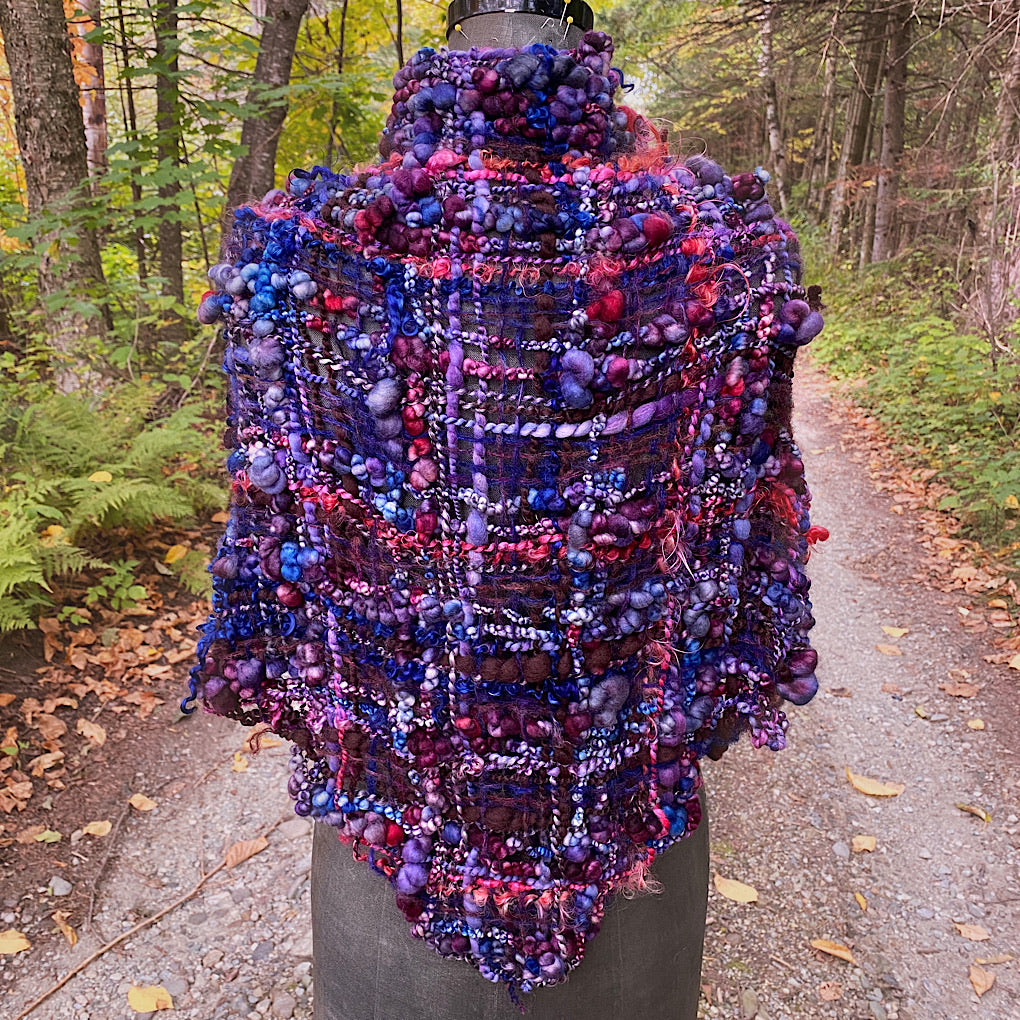 Nuit d’automne Woven Shawl