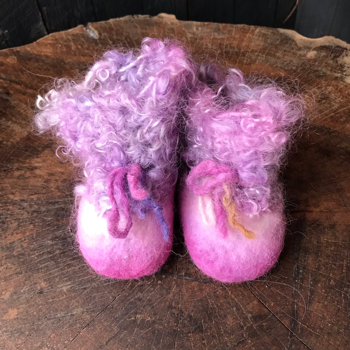 Newborn booties Botillons nouveau né - Mynoush