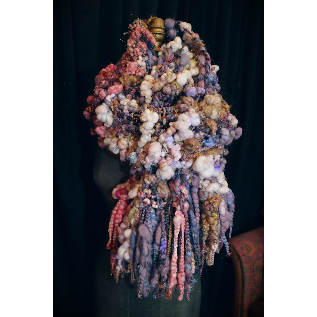 Winter Golden Hour - Woven scarf