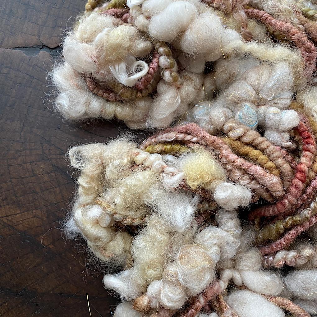 CUSTOM Golden Rose Signature Art yarn
